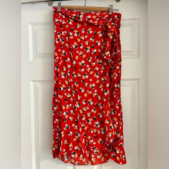 Anthropologie wrap skirt - Picture 3 of 5